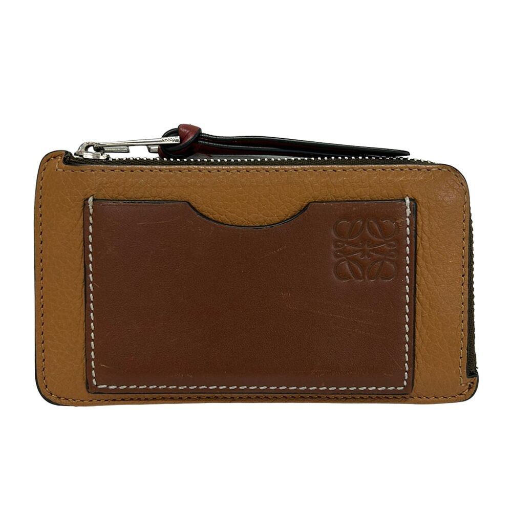 Loewe Coin Case Brown Dark Brown